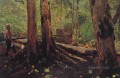 Woodchopper in the Adirondacks Realism painter Winslow Homer